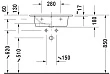 Раковина Duravit ME by Starck 2336630000 63 см - превью 2