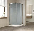 Душевой уголок Vegas Glass ZS 0100 08 10 профиль глянцевый хром, стекло сатин - превью 2