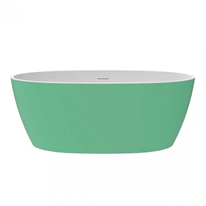 Акриловая ванна Delice Rondo DLR440104G 170х76 зеленая матовая