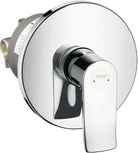 Смеситель Hansgrohe Metris 31686000 С ВНУТРЕННЕЙ ЧАСТЬЮ, для душа