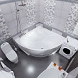 Акриловая ванна Triton Сабина 160x160 с каркасом - превью 2