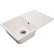 Мойка кухонная Reflexion Bolero RF0574WH, белая - превью 2