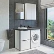 Шкаф Comforty Лозанна 60 белый глянец - превью 2