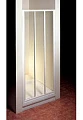 Душевая дверь в нишу Ravak ASDP3-120 Transparent, профиль белый - превью 1