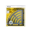 Полка Fixsen Hotel FX-31003M угловая графит - превью 2