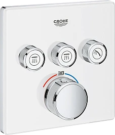 Термостат Grohe Grohtherm SmartControl 29157LS0 для ванны с душем, moon white