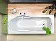 Акриловая ванна Cersanit Santana 160x70 см, ультра белый - превью 1