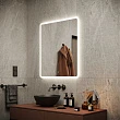 Зеркало Sancos Arcadia 70х80 с подсветкой, с сенсорным выключателем - превью 2
