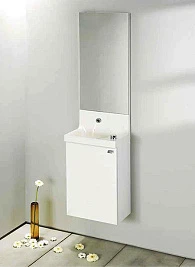 Мебель для ванной Jacob Delafon Pop Laminar 40 белый сатин L
