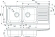 Мойка кухонная Reginox Centurio L 30 LUX OKG - превью 2