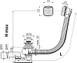 Акриловая ванна Excellent Oceana 160x75 + слив-перелив - превью 1