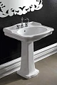 Раковина BelBagno Boheme BB115L с пьедесталом - превью 2