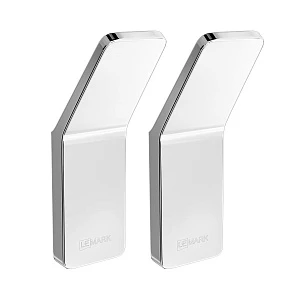 Крючок Lemark Smooth Line 9711001 двойной хром