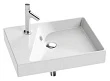 Раковина Jacob Delafon Rythmik EXQ112-Z 60 см - превью 1