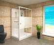 Душевая кабина RGW Andaman OLB-207 80x120 см, профиль белый - превью 1