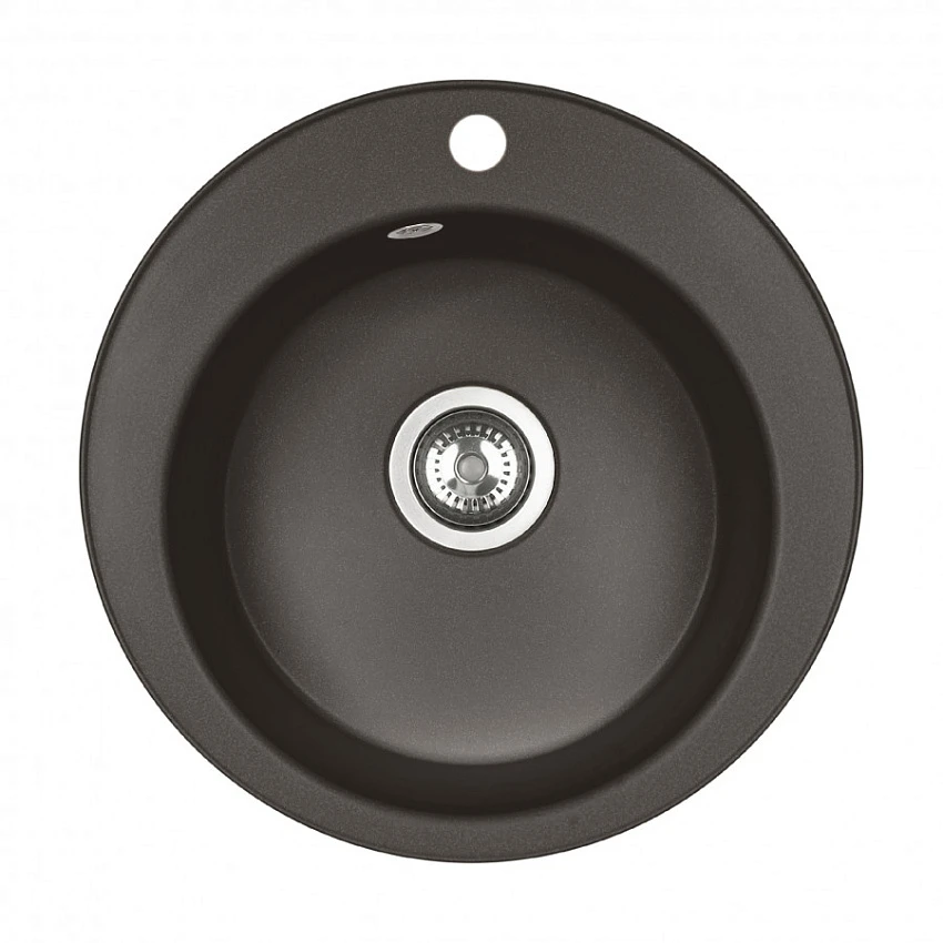 Мойка кухонная Aquaton Шелли 1A734732SS280 D50 кофе