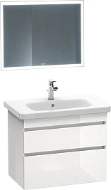 Мебель для ванной Duravit DuraStyle 80, подвесная, белая глянцевая