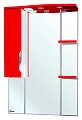 Зеркало-шкаф Bellezza Лагуна 75 L красный - превью 1