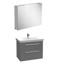 Мебель для ванной Villeroy & Boch Trend 80 белый глянец (S2DA06E4R1)