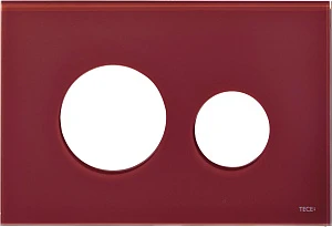 Лицевая панель TECE Loop Modular 9240679 рубиновая