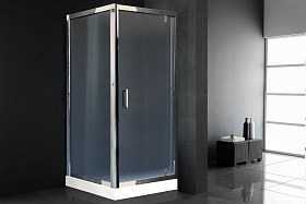 Душевой уголок Royal Bath RB 9080HV-C-CH 80х90х185 (рифленое)