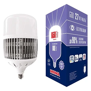 Лампа LED сверхмощная Volpe LED-M80-80W/6500K/E27/FR/NR