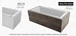 Акриловая ванна Marka One Aelita 165x75 Slim 01ае1675слим - превью 2