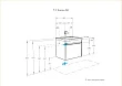 Тумба для комплекта Aquaton Капри 60 таксония темная - превью 2