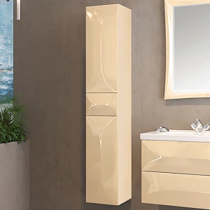 Шкаф-пенал Marka One Elegant 30П vanilla, L