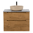 Тумба со столешницей BelBagno Etna H-60 80 подвесная, 2 ящика, Rovere Nature