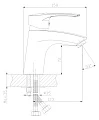 Смеситель Rossinka T T40-11 для раковины - превью 2