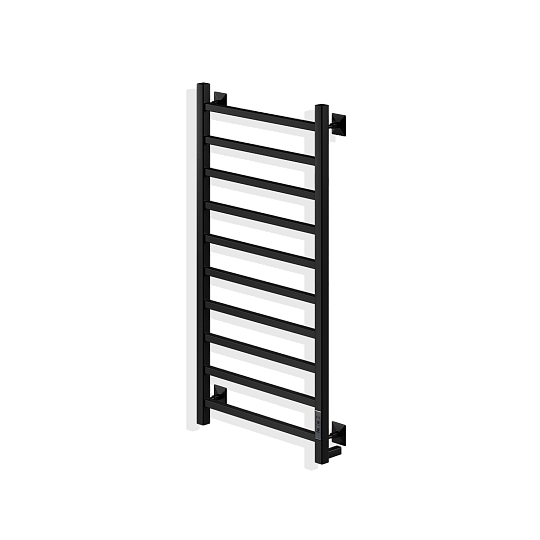 Электрический полотенцесушитель Comfysan Roma-K EC-10 100х50 см, черный матовый