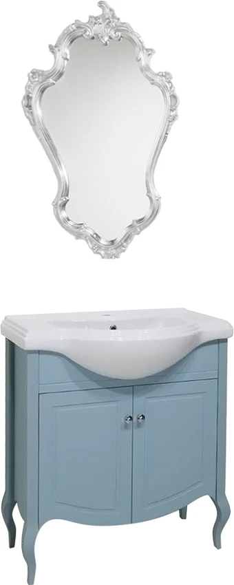 Мебель для ванной Caprigo Verona-H 80 антарктида, с 2 дверцами