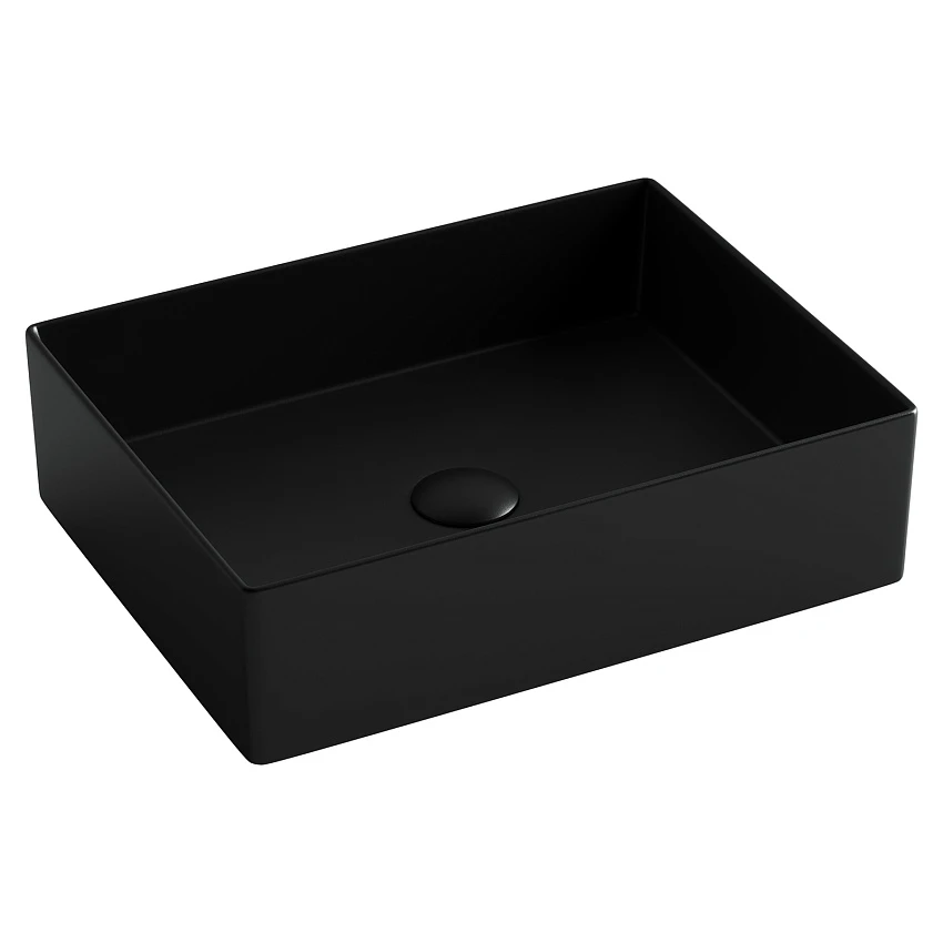 Раковина Ceramicanova Element CN6069MB 47х36 накладная, черный матовый