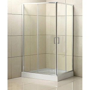 Душевой уголок BelBagno UNO-195-AH-2-120/100-C-Cr профиль хром, стекло прозрачное