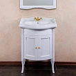 Мебель для ванной La Beaute Classic Lorette 65 белый матовый, фурнитура золото - превью 1