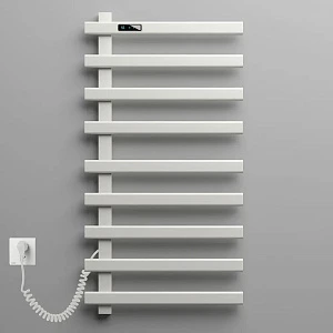 Электрический полотенцесушитель Black&White Moon N-355 W белый матовый