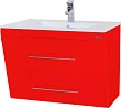 Мебель для ванной Bellezza Берта подвесная 60 красная - превью 1
