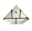 Поддон для душа Sole Calypso/Quadro 90х90 5-ти угольный - превью 1
