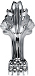 Ножки BelBagno BB-LEG-LION-CRM BB21 хром