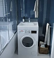 Раковина Kirovit Престиж 60x60 над стиральной машиной - превью 2