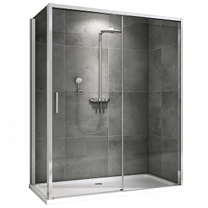 Душевой уголок Abber Komfort AG93140-S102 100х140х200 см