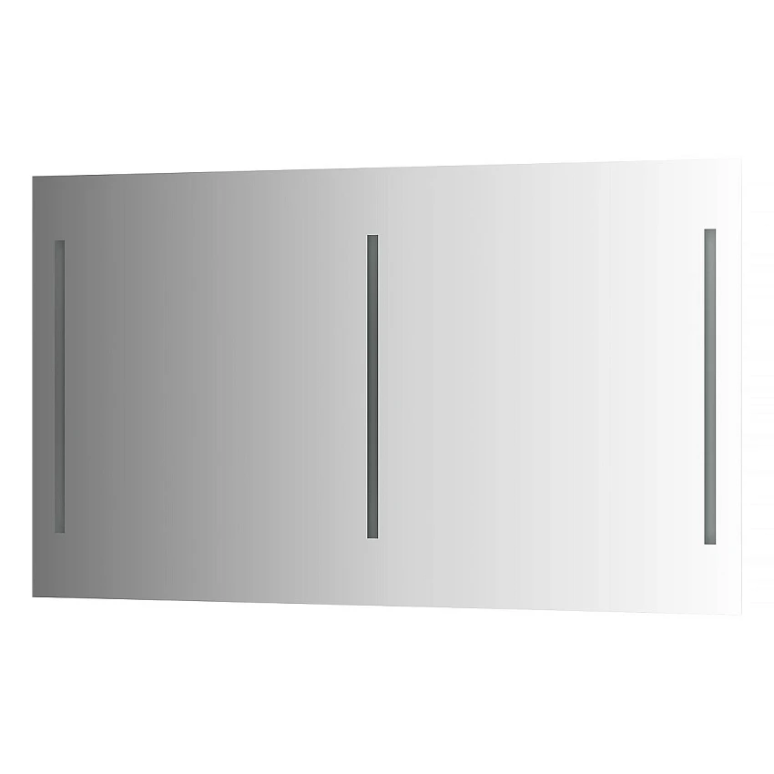 Зеркало EVOFORM LEDLINE BY 2122 со светильником 130x75 см