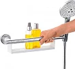 Поручень Hansgrohe Unica Comfort 26328400 с полочкой и держателем для душа - превью 2