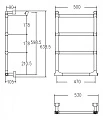 Электрический полотенцесушитель Margaroli Sole 512 хром (MA0512NN0401CR) - превью 2