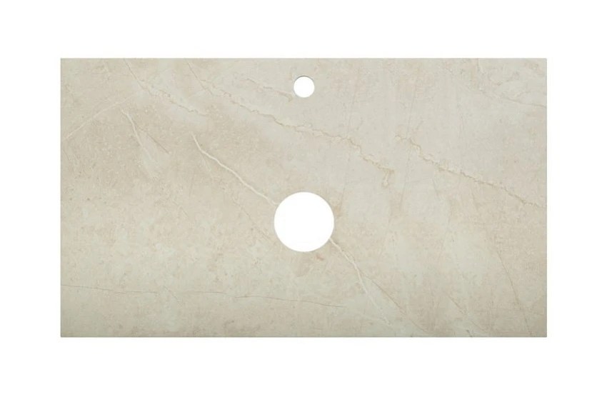 Столешница BelBagno Marmo Crema Opaco 100х46х2 бежевый матовый мрамор
