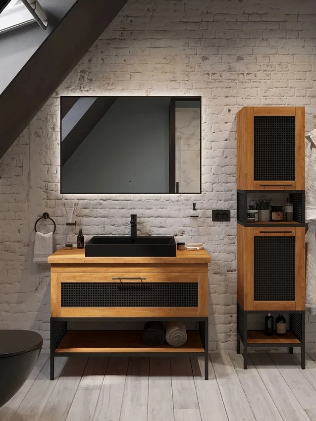 Мебель для ванной Belinza Trellis 100 грецкий орех