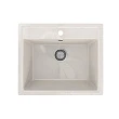 Мойка кухонная Practik PR-M 565-001 56,5 см, белый камень - превью 1