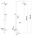 Душевая стойка Lemark Poseidon LM4262C - превью 2