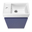 Мебель для ванной Wellsee WC Area 40 подвесная, синий матовый - превью 2